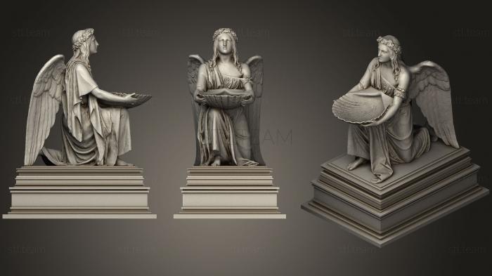 3D модель Памятник ангелу (STL)